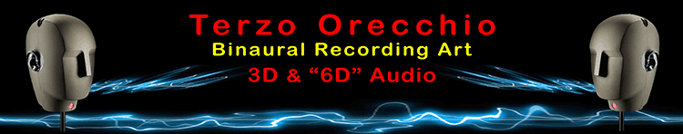 TERZO ORECCHIO | Portable Digital Recording Studio | Binaural Recordings